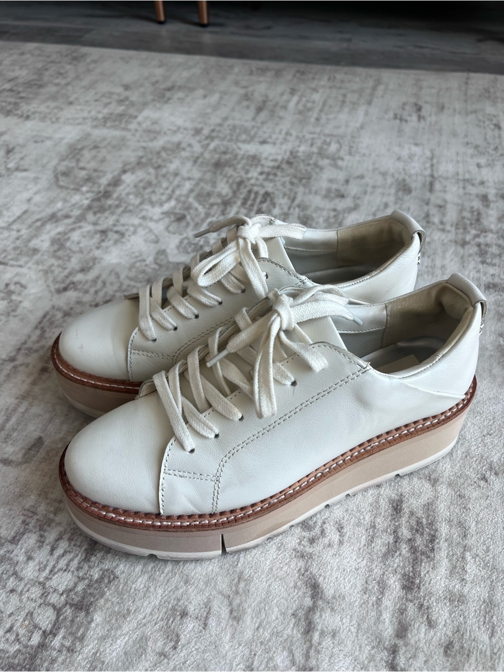 Dolce Vita Toyah Leather Sneaker - Women | Color: White | Size: 7
